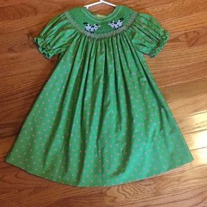 Girls smock dress